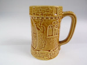  Vintage Shenango Gesundheit German Beer Theme Stein Mug Rare Color 10 oz  5"  - Picture 1 of 6