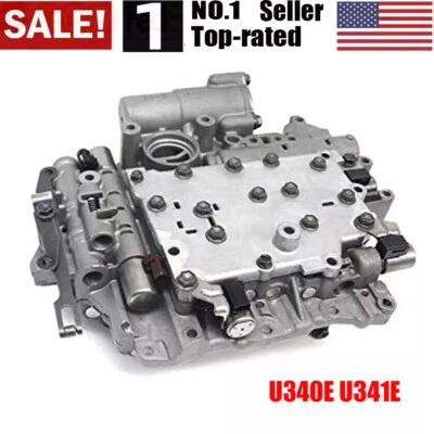 Corpo da válvula U340E U341E com solenóide para Toyota Yaris Corolla Scion 2002-2012 - Imagem 1 de 4