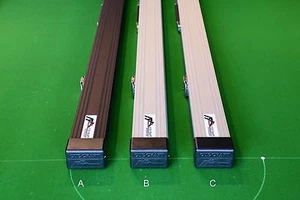 Estuche para tacos de billar/snooker Cue Craft de 1 pieza, aluminio hecho en inglés, tacos Chesworth - Imagen 1 de 12
