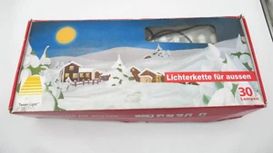 Weihnachtslichter für AUßEN / 30 Kerzen / 230V Lichterkette / getestet^ - Bild 1 von 4
