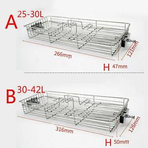 Stainless Steel Rotary Grill Basket BBQ Spit Rotisserie Rotary Oven Bake Cage