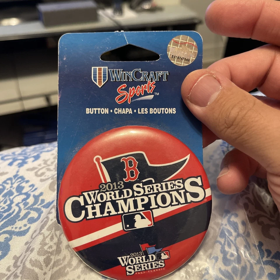 Boston Red Sox 2013 World Series Button MLB - Image 1 of 1