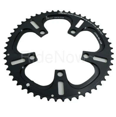 DriceLine Chainring 53T,BCD 110mm,Black,for 2x10 Speed crank CX/Road Bike - Image 1 of 4