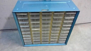 AKRO-MILS Metal Industrial 50 Drawer Parts Cabinet Organizer - Imagen 1 de 11