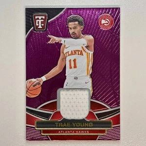 2024-25 Totally Certified - Materials #TCM-TRE Purple Trae Young #/99 - Picture 1 of 2