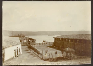 Rivage méditerranéen à déterminer, Vintage citrate print c.1898/1903 - 12 x 16,5 - Bild 1 von 1