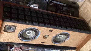 Qysonic Array Tower WalnutPorted Adj.Brightness& SinglySold& Rare&VERY esoteric! - Picture 1 of 12