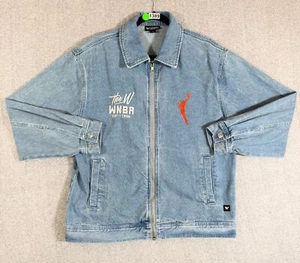 The Wild Collective WNBA Jacke Unisex Medium Full Zip Denim Jeans The W - Bild 1 von 17