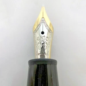 Montblanc Meisterstück 149 18K 750 Black & Gold Füllfederhalter F Feder mit Box von JP - Bild 1 von 8