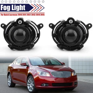 Par de luces antiniebla de parachoques de lente transparente para Buick Lacrosse 2010 2011 2012-2015 - Imagen 1 de 15