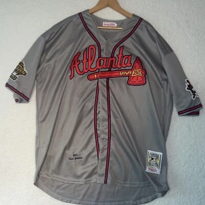 Mitchell & Ness Cooperstown Collection 1995 Braves Tom Glavine Jersey Men XXXL - Picture 1 of 11