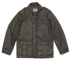 Johnston & Murphy Black Button Down Men's Jacket Size Small X4201 - Picture 1 of 3