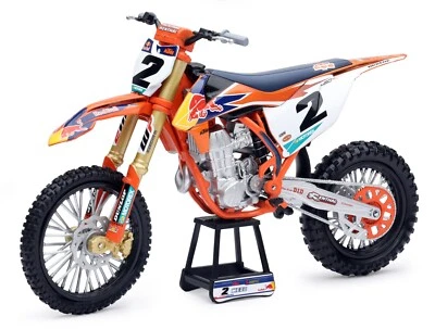1:6 Cooper Webb RED BULL KTM SXF 450 Toy Model Motocross motorbike Orange - Image 1 of 4