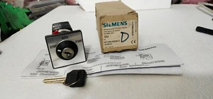Siemens 3LF1200 Control Switch 690V 20A PLC DCS Transmitter Controller Meter - Picture 1 of 11