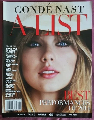 Conde Nast A-List Best Performances Of 2014 Taylor Swift - Image 1 of 4