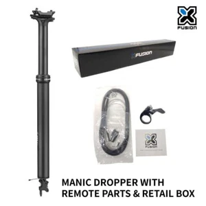 NUEVA TIJA DE SILLÍN REMOTA XFusion Shox Manic Gravel (50/100 mm) cuentagotas 27,2 x 350 mm - Imagen 1 de 5