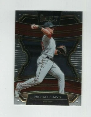 2020 PANINI SELECT BASEBALL - MICHAEL CHAVIS BOSTON RED SOX #10 - Image 1 of 4