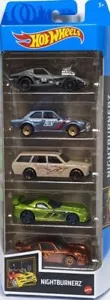 Paquete de 5 autos Hot Wheels 2022 - Nightburnerz * Nuevo en caja - Imagen 1 de 1
