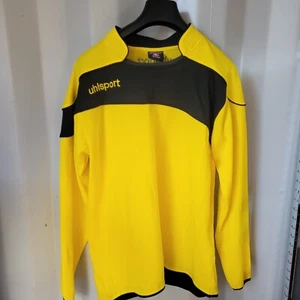 Uhlsport gelbes Sportshirt Trikot Gr. Medium - Bild 1 von 5