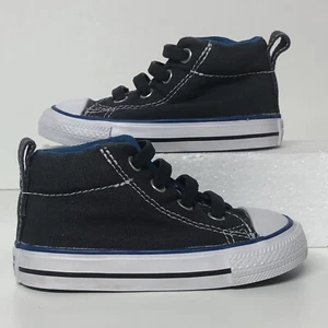 Scarpe Converse Chuck Taylor All Star Street Mid bambino 746177F grigio blu taglia 5 - Foto 1 di 7