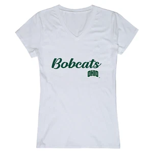 Ohio University Bobcats OU NCAA Script Tee Women T Shirt - Picture 1 of 1