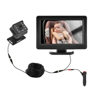 Baby Car Monitor 1080P Monitor Camera for Baby Rear Facing Seat 4.3 Inch Car Sea - Picture 1 of 8