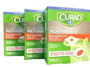 curad clinical advances bloodstop gauze 30 total count exp 2026 - Picture 1 of 2