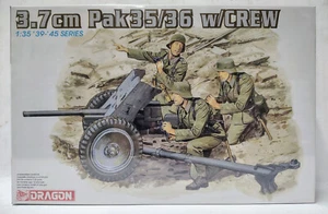 DRAGON 6152 - 3.7cm Pak 35/36w/CREW - 1:35 Scale - Picture 1 of 2
