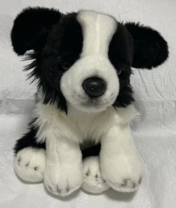 Ganz Heritage Collection Welpe Hund Bordie Collie schwarz Plüsch 12 x 7 Zoll hervorragender Zustand - Bild 1 von 7
