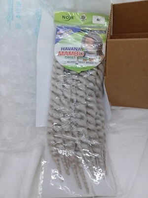 Janet Collection Synthetic Crochet Braiding Hair HAVANA MAMBO TWIST 12" - Image 1 of 4
