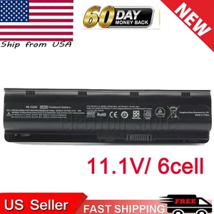 593553-001 MU06 Battery for HP 2000 Notebook CQ56 CQ32 CQ42 G62 G72 G56 - Picture 1 of 6
