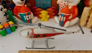 1975 GABRIEL TOY HELICOPTER METAL DIECAST MISSING HOOK - Picture 1 of 12
