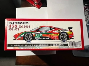 1/24 Studio 27 458 Lm Ferrari 2014 Transkit + Fujimi 458 Base Kit - US Seller - Picture 1 of 6