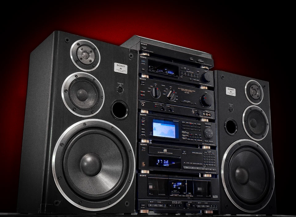 SONY JAPAN Hi-Fi 🌈RaRe🌈 Flagship Vintage Component Stereo System - Image 1 of 4