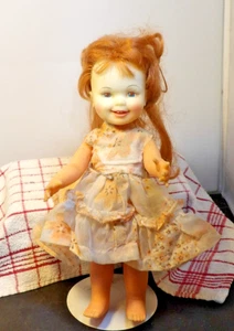Vintage 1972 Ideal Crissy Family Doll Cinnamon Red Hair Growing 12"-Creepy Face - Picture 1 of 4