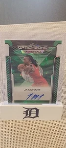 2025 Leaf OptiChrome Basketball Ja Morant AUTO 1/1 Green Crystal - Picture 1 of 4