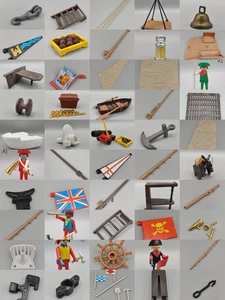 Playmobil 3053 3550 3750 Antique Pirate Ship - Loose Parts - Galleon -... - Picture 1 of 170