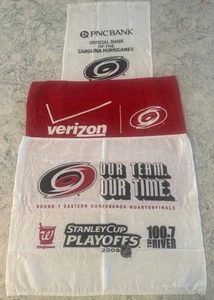 Asciugamano Stanley Cup Playoff 2009 Carolina Hurricanes Rally Rd 1 East Conf + Bonus - Foto 1 di 4