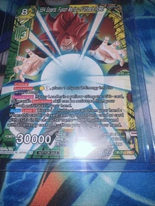 Ss4 Gogeta Fusion Warrior Of Ultimate Power Dragon Ball Super Card Game P-711 Pr - Bild 1 von 1