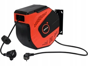 Kabeltrommel mit Automatik Aufroller 3x1,5mm 10 - 20m - Bild 1 von 4