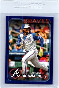 2024 Topps #ATT-1 Ronald Acuña Jr. 2023 All Topps Team Blue - Bild 1 von 2