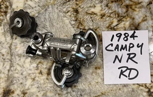 VTG CAMPAGNOLO NUOVO RECORD REAR DERAILLEUR SHORT CAGE PATENT 84 Campy - Picture 1 of 11