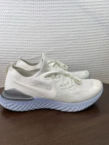 Nike Epic React Flyknit 2 weiß blau Laufschuhe Turnschuhe Damengröße 10 " - Bild 1 von 12