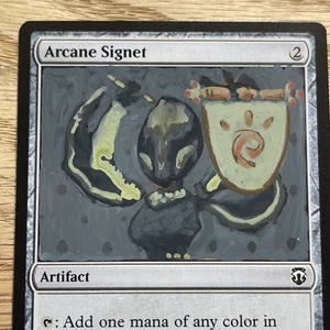 Sello Arcano, ALTERADO, Tarjeta Magic The Gathering pintada a mano. Commander 1 de 1 - Imagen 1 de 19