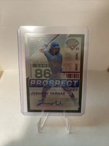 2024 Panini Prospect Edition - Joendry Vargas #57 Green Signature/(AU)(RC) - Picture 1 of 1