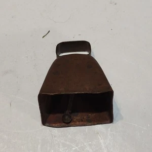 VINTAGE COPPER FINISH COW BELL - Picture 1 of 5