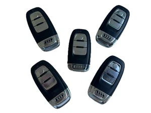 5 x Llaves Audi 3 Botones, 8T0 959 754 D / 8K0 959 754 H / 4G0 959 754 K - Imagen 1 de 2