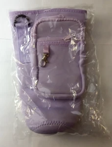 Cinghia Viola Clip su Bicchiere Bevande PORTABEVANDE 10" Lg, Nuova in Confezione - Foto 1 di 5