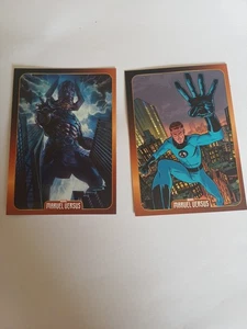 Galactus And Mr Fantastic Trading Carde Marvel Versus - Picture 1 of 4