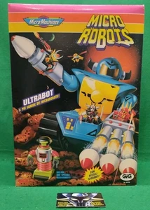 MicroMachines MICRO ROBOTS ULTRABOT, Z Robots, GALOOB Toys GiG 1992, NEW MISB! - Picture 1 of 6